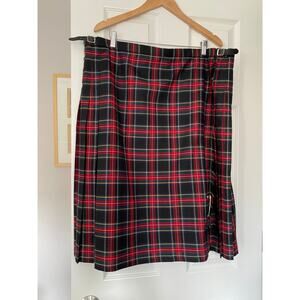 Vintage Lochard of Scotland Tartan Plaid Skirt/Kilt 3 X